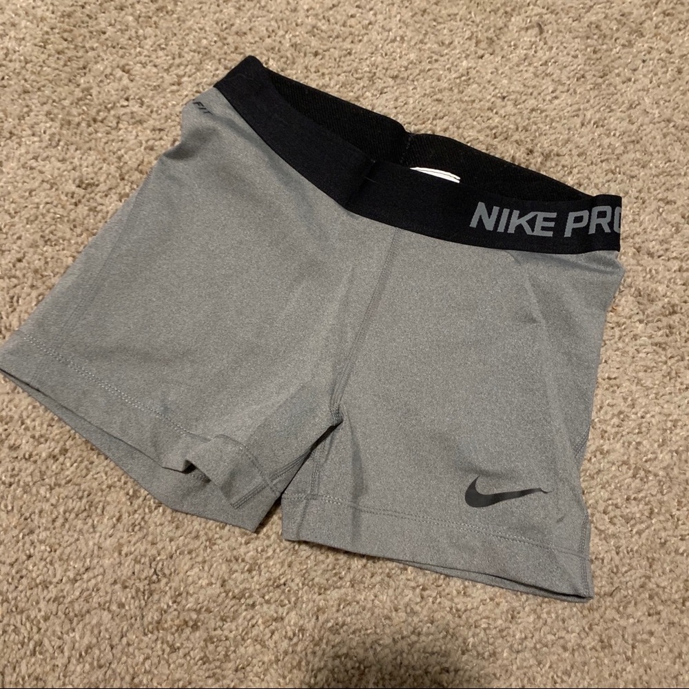 Nike pro compression shorts